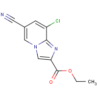 CAS: 1221792-50-2 | OR61375 | Ethyl 8-chloro-6-cyanoimidazo[1,2-a]pyridine-2-carboxylate