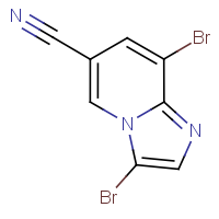 CAS: 1221792-63-7 | OR61376 | 3,8-Dibromoimidazo[1,2-a]pyridine-6-carbonitrile