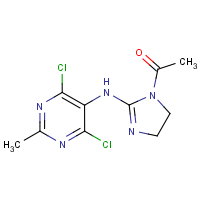 CAS: 75438-54-9 | OR61382 | 1-{2-[(4,6-Dichloro-2-methylpyrimidin-5-yl)amino]-4,5-dihydro-1H-imidazol-1-yl}ethan-1-one