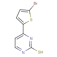 CAS: 175202-82-1 | OR6146 | 4-(5-Bromothien-2-yl)pyrimidine-2-thiol