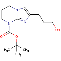 CAS:1392102-09-8 | OR61526 | 2-(3-Hydroxyprop-1-yl)-5,6,7,8-tetrahydroimidazo[1,2-a]pyrimidine, N8-BOC protected