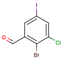 CAS: 2090983-53-0 | OR61547 | 2-Bromo-3-chloro-5-iodobenzaldehyde