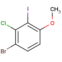 CAS:2385959-97-5 | OR61552 | 4-Bromo-3-chloro-2-iodoanisole