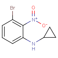 CAS: 1396554-46-3 | OR61608 | 3-Bromo-N-cyclopropyl-2-nitroaniline