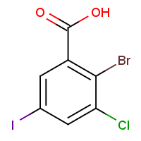 CAS: 875846-67-6 | OR61621 | 2-Bromo-3-chloro-5-iodobenzoic acid