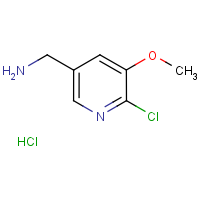 CAS: 1257535-63-9 | OR62003 | 5-(Aminomethyl)-2-chloro-3-methoxypyridine hydrochloride