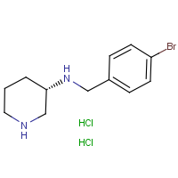 CAS: 1338222-64-2 | OR62018 | (3S)-3-[(4-Bromobenzyl)amino]piperidine dihydrochloride