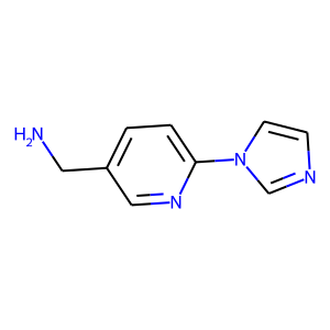 CAS:914637-08-4 | OR6202 | [6-(1H-Imidazol-1-yl)pyridin-3-yl]methylamine
