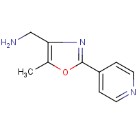 CAS: 914637-10-8 | OR6204 | 1-(5-Methyl-2-pyridin-4-yl-1,3-oxazol-4-yl)methylamine