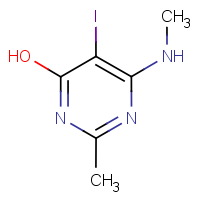 CAS:1135283-16-7 | OR62046 | 4-Hydroxy-5-iodo-2-methyl-6-(methylamino)pyrimidine