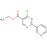 CAS: 34775-04-7 | OR62049 | Ethyl 4-chloro-2-(pyridin-3-yl)pyrimidine-5-carboxylate