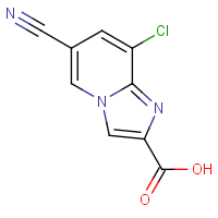 CAS: 1221792-13-7 | OR62055 | 8-Chloro-6-cyanoimidazo[1,2-a]pyridine-2-carboxylic acid