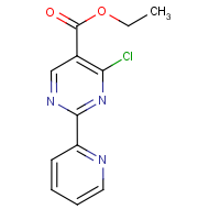 CAS: 1044770-41-3 | OR62057 | Ethyl 4-chloro-2-(pyridin-2-yl)pyrimidine-5-carboxylate