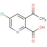 CAS: 1221792-79-5 | OR62058 | 3-Acetyl-5-chloropyridine-2-carboxylic acid