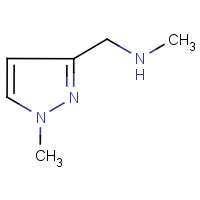 CAS: 871825-57-9 | OR6208 | 1-Methyl-3-[(methylamino)methyl]-1H-pyrazole
