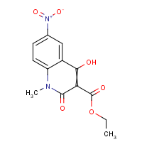 CAS: | OR62150 | Ethyl 4-hydroxy-1-methyl-6-nitro-2-oxo-1,2-dihydroquinoline-3-carboxylate