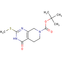CAS: 338739-81-4 | OR62187 | tert-Butyl 2-(methylthio)-4-oxo-4,5,6,8-tetrahydropyrido[3,4-d]pyrimidine-7(3H)-carboxylate