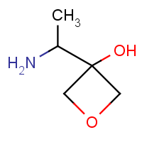 CAS: 2172587-97-0 | OR62207 | 3-(1-Aminoethyl)oxetan-3-ol