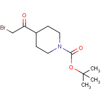 CAS: 301221-79-4 | OR62210 | tert-Butyl 4-(bromoacetyl)piperidine-1-carboxylate
