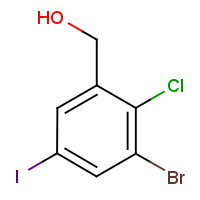 CAS:2090870-36-1 | OR62227 | 3-Bromo-2-chloro-5-iodobenzyl alcohol