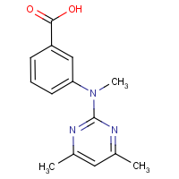 CAS: 387350-52-9 | OR6226 | 3-[(4,6-Dimethylpyrimidin-2-yl)(methyl)amino]benzoic acid