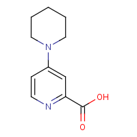 CAS: 500356-88-7 | OR6249 | 4-(Piperidin-1-yl)pyridine-2-carboxylic acid