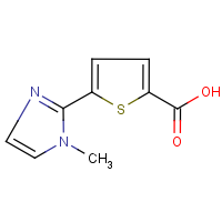 CAS: 914637-30-2 | OR6268 | 5-(1-Methylimidazol-2-yl)thiophene-2-carboxylic acid