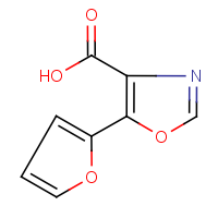 CAS:143659-16-9 | OR6280 | 5-(Fur-2-yl)-1,3-oxazole-4-carboxylic acid