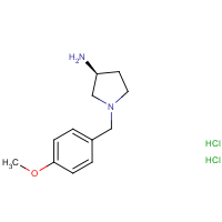 CAS: 169452-07-7 | OR63016 | (3S)-3-Amino-1-(4-methoxybenzyl)pyrrolidine dihydrochloride