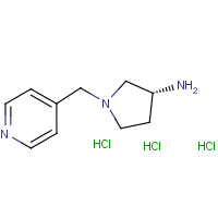 CAS: 1349702-35-7 | OR63017 | (3R)-3-Amino-1-[(pyridin-4-yl)methyl]pyrrolidine trihydrochloride