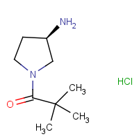 CAS: 1332765-69-1 | OR63018 | (3S)-3-Amino-1-[(tert-butyl)carbonyl]pyrrolidine hydrochloride