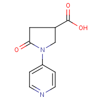 CAS: 914637-50-6 | OR6334 | 5-Oxo-1-(pyridin-4-yl)pyrrolidine-3-carboxylic acid
