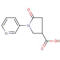 CAS: 914637-52-8 | OR6336 | 5-Oxo-1-(pyridin-3-yl)pyrrolidine-3-carboxylic acid