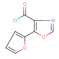 CAS:914637-77-7 | OR6379 | 5-(2-Furyl)-1,3-oxazole-4-carbonyl chloride