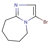 CAS: 701298-97-7 | OR6419 | 3-Bromo-6,7,8,9-tetrahydro-5H-imidazo[1,2-a]azepine