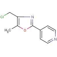 CAS:914637-90-4 | OR6443 | 4-Chloromethyl-5-methyl-2-(pyridin-4-yl)oxazole