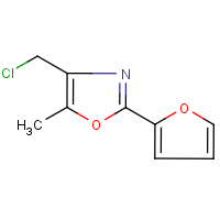 CAS:141399-54-4 | OR6506 | 4-Chloromethyl-5-methyl-2-(fur-2-yl)oxazole