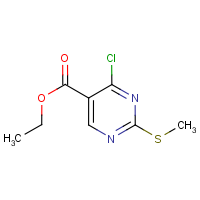 CAS:5909-24-0 | OR6605 | Ethyl 4-chloro-2-(methylthio)pyrimidine-5-carboxylate