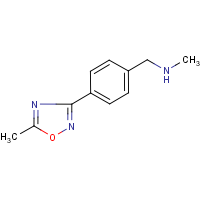 CAS: 857283-77-3 | OR6728 | N-Methyl-1-[4-(5-methyl-1,2,4-oxadiazol-3-yl)phenyl]methylamine