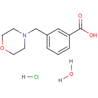 CAS: 857283-67-1 | OR6746 | 3-(Morpholin-4-ylmethyl)benzoic acid hydrochloride hydrate