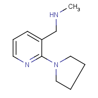 CAS: 857284-17-4 | OR6796 | N-Methyl-1-[2-(pyrrolidin-1-yl)pyridin-3-yl]methylamine