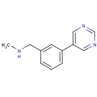 CAS: 852431-03-9 | OR6800 | N-Methyl-3-(pyrimidin-5-yl)benzylamine
