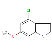 CAS: 93490-31-4 | OR6800T | 4-Chloro-6-methoxy-1H-indole