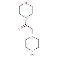 CAS: 39890-46-5 | OR6877 | 1-(Morpholin-4-yl)-2-(piperazin-1-yl)ethan-1-one