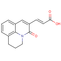 CAS: 386715-44-2 | OR6997 | (2E)-3-(5-Oxo-2,3-dihydro-1H,5H-pyrido[3,2,1-ij]quinolin-6-yl)acrylic acid