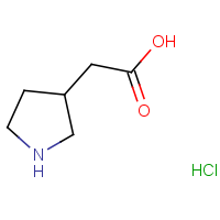 CAS: 80616-50-8 | OR70020 | (Pyrrolidin-3-yl)acetic acid hydrochloride