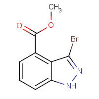 CAS: 885271-63-6 | OR70023 | Methyl 3-bromo-1H-indazole-4-carboxylate