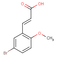CAS: 40803-53-0 | OR7006 | 5-Bromo-2-methoxycinnamic acid