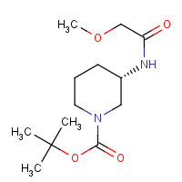 CAS:1332765-78-2 | OR70122 | (3S)-3-(2-Methoxyacetamido)piperidine, N1-BOC protected