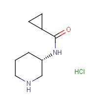 CAS: 1276045-27-2 | OR70125 | N-[(3S)-(Piperidin-3-yl)]cyclopropanecarboxamide hydrochloride
